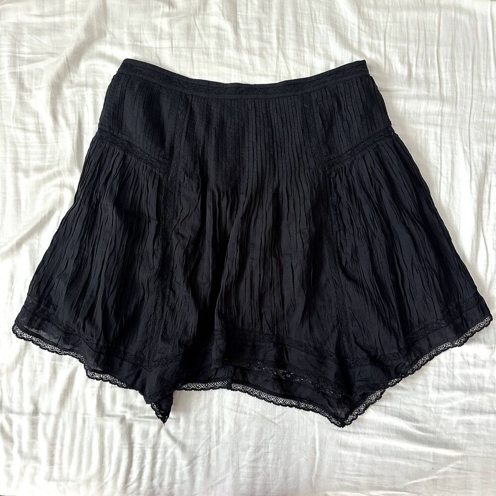 Aritzia Wilfred Belle Skirt in Black Noir NWT